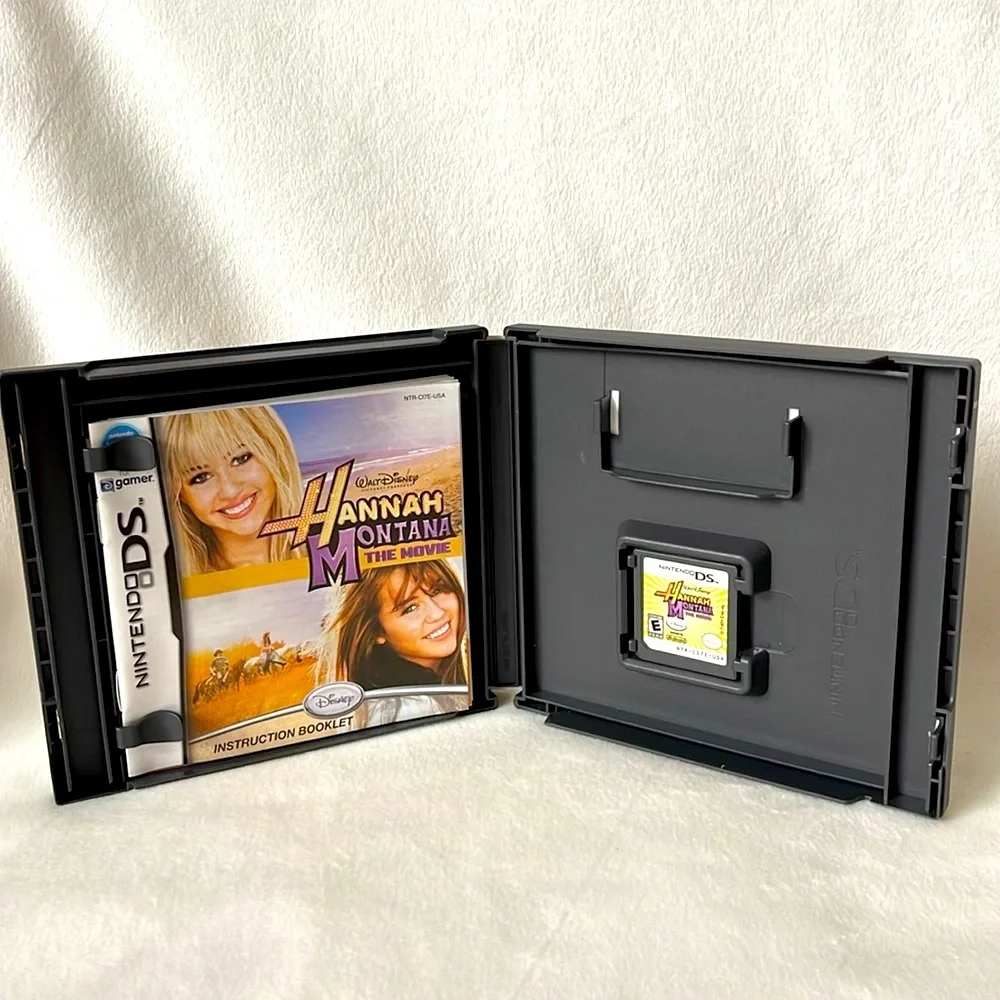 Nintendo DS Hanna Montana The Movie Video Game Complete with Manual & Case